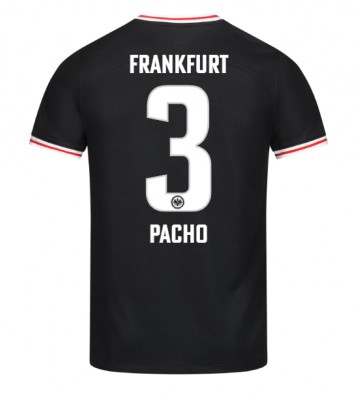 Eintracht Frankfurt Willian Pacho #3 Udebanetrøje 2023-24 Kort ærmer